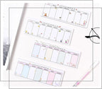 Weekly Organizer Long Strip Planner Notebook Pads Random Patterns - Image 6