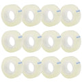 OWLKELA 12 Rolls Transparent Tape Refills, All-Purpose Transparent Glossy Tape by OWLKELA