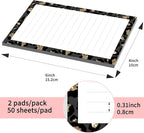 SXboxing Sticky Notes 4X6 Inches, 2 Pack Large Cute Self-Stick Pads, Bright - Image 4