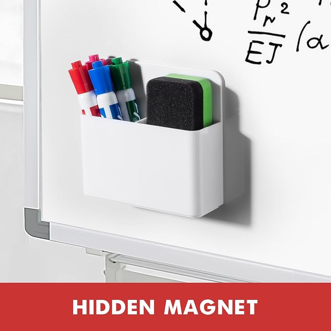 BEYGORM 2 Pack Plastic Magnetic Pen Holder - Image 6