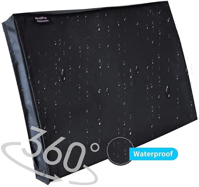 BroilPro Accessories Outdoor 60"-65" TV Set Cover, Scratch Resistant Liner - Image 4
