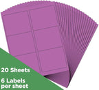 JAM PAPER Shipping Address Labels - Image 2