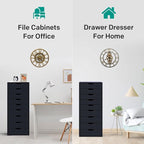 Naomi Home Bianca 9-Drawer Craft & Office Storage Cabinet, Ample Space in - Image 6