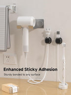 9 Pack Cord Organizer, Spring Cable Management, Adhesive Cute Cable Holder Clips - Image 6