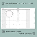 POPRUN Planner 2025-2026 Academic Weekly Calendar - Image 4