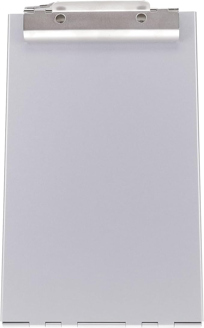 Saunders Metal Clipboard with Storage, Memo Size Paper Organizer, Steel Clip - Image 5