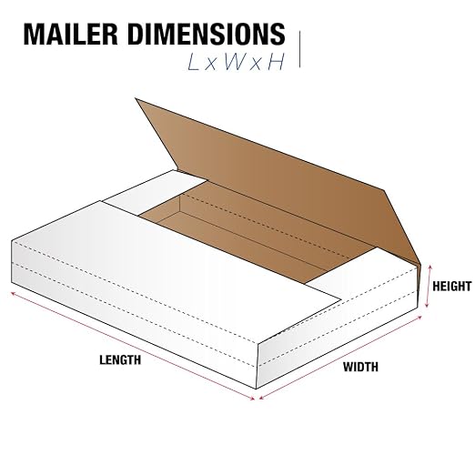 Tape Logic TLML28221 Jumbo Fold-Over Mailers - Image 2