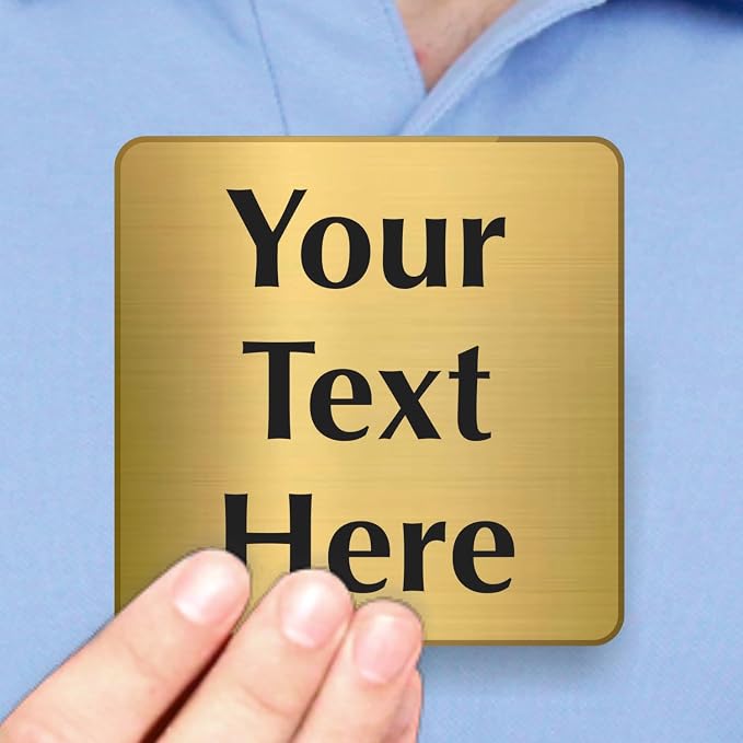 SmartSign Custom Brass Sign - Image 3
