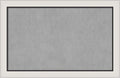 Amanti Art Silver Framed Magnetic Board 30x46 Large Vision Board by AmantiArt