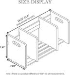 Fox Claw Desktop Bookshelf Expandable Desktop Organizer Counter Bookcase Desk - Image 3