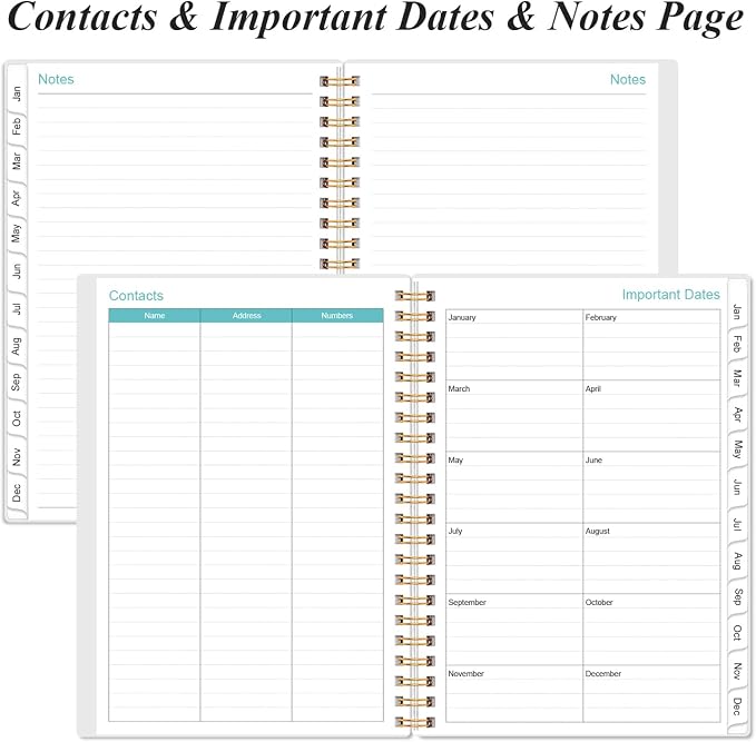 2026 Planner - Planner 2026 from January 2026 - December 2026, Weekly & Monthly - Image 6