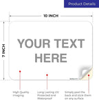 Custom Sign, Personalized Metal Signs, Customize - Image 2