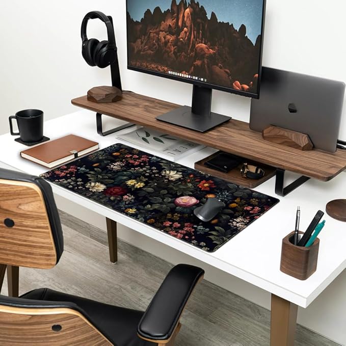 Black Vintage Desk Pad - Image 3