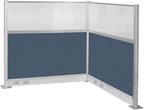 Versare Pre-Configured Hush Panel Electric Cubicle | Workstation Divider Walls by VERSARE