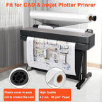 Plotter Paper 36" x 150', Engineering Drawings, Custom-Sized Prints (4 Rolls） - Image 4