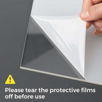 Smarpau Acrylic Sign Holder 5x7, 8 Pack Double-Sided Picture Frames Display - Image 2