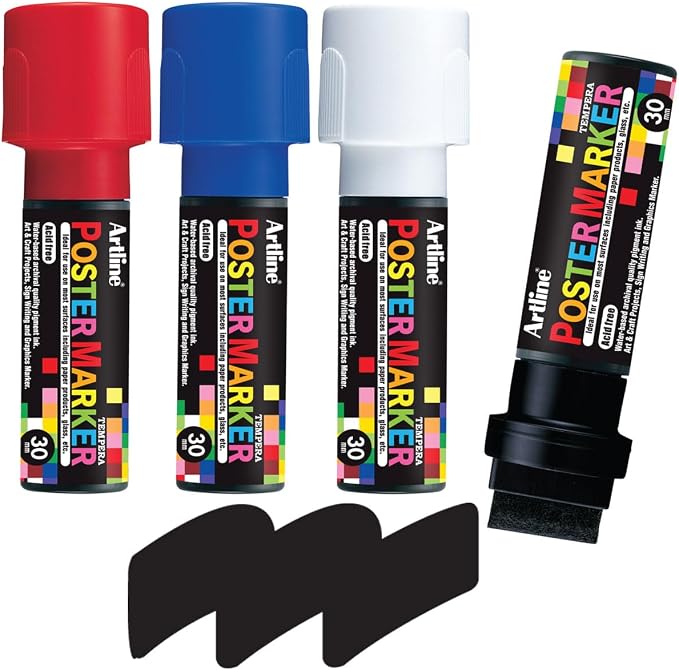 Artline Poster Marker EPP-30-30.0mm Chisel by Artline
