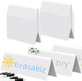 Fainne 50 Sets Dry Erase Name Tent Cards by Fainne