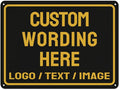 Custom Sign Bulk Personalized Metal Signs by Custom