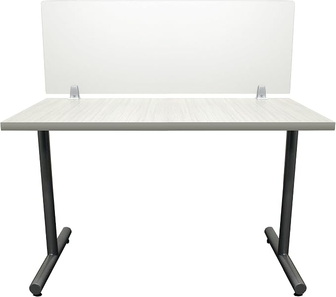 OBEX Frosted Acrylic Desk Mounted Privacy Panel by OBEX
