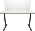 OBEX Frosted Acrylic Desk Mounted Privacy Panel by OBEX