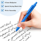 Piochoo Pens, 0.5mm Black Ink Gel Pens, Quick Dry No Smudge, Smooth Writing - Image 7