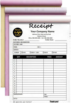 Custom Invoice Book in 3-Part /2-Part Receipt Book - Image 8