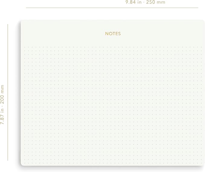 Pinesman - Mouse Pad Notepad for Professionals, 3 Pack, 9.8" x 7.9", 150 Sheets - Image 3