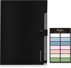 SKYDUE 8 Pockets Expanding File Folders, Accordion Folders, Portable Paper Bill - Image 2