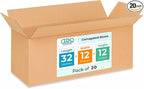 Long Shipping & Moving Boxes 32"L x 12"W x 12"H by IDLPackaging