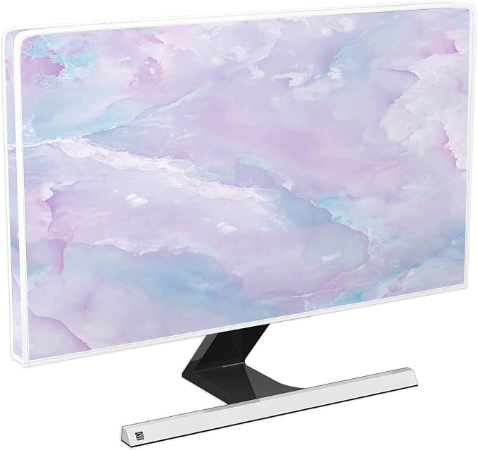 Baocicco Violet Marble Waterproof 50, 52 Inch TV Dust Cover Anti-Static by Baocicco