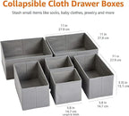 Amazon Basics Cloth Drawer Storage Organizer Boxes - Image 2