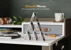 Claiks Standing Desk with Drawers, Stand Up Electric Standing Desk Adjustable - Image 9