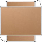 VIZ-PRO Cork Notice Board, 36 X 24 Inches - Image 3