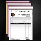 Personalized Invoice Book Custom 2 Part/3 Part Receipt Book Quote Estimate - Image 2