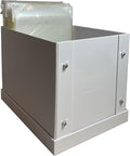 1 CheckOutStore White Stamp & Die Craft Storage Pocket Box by CheckOutStore