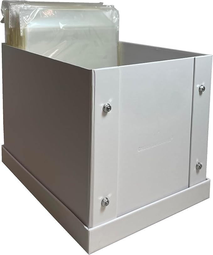 1 CheckOutStore White Stamp & Die Craft Storage Pocket Box by CheckOutStore
