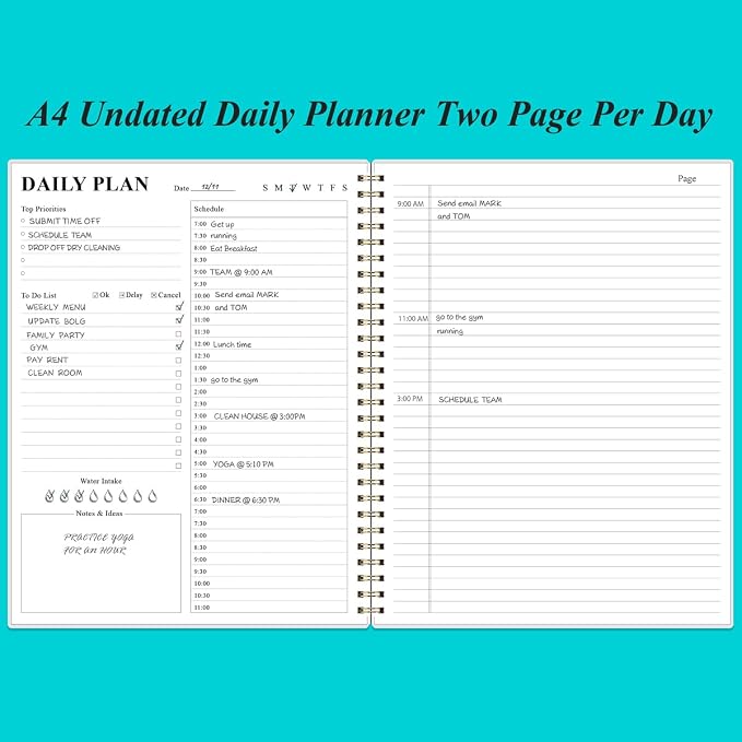 Daily Planner Undated - Image 3