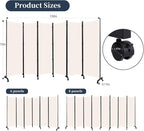 Room Divider Folding Privacy Screens - Image 6