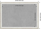 Amanti Art Silver Framed Magnetic Board 18x26 Medium Vision Board - Image 4