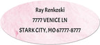 Made in USA Custom Return Address Stickers Labels Customized Mailing Label by HOOKAH+SUN