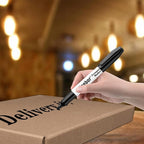 Keebor Permanent Markers Bulk, 60 Pack Black Permanent Markers, Quick Drying & - Image 7