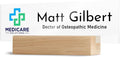 Custom Business Logo Desk Name Plate by Brd+Gifts