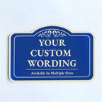 Custom Decorative Outdoor Metal Sign, Personalized Aluminum, Customized by SpeedyOrders