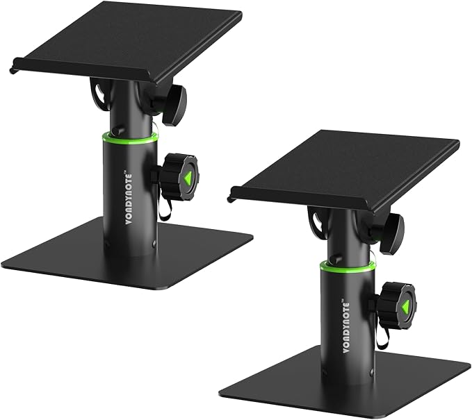 Vondynote Set of 2 Tablet Stand Holders Desktop Stands Angle Height Adjustable by Vondynote