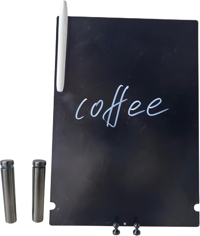 12 x 9 Inch Magnetic Bulletin Board Dry Erase Memo Board Freestanding Metal - Image 3