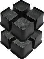 MXMZHXU Bed Risers 2 inch, 3 inch, 4 inch, 6 inch or 8 inch Heavy Duty by MXMZHXU