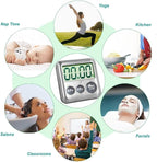 Elegant Digital Kitchen Timer Stainless Steel - Image 7