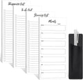 Thboxes 4 Pack Magnetic Note Pad by Thboxes