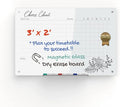Audio-Visual Direct Magnetic Weekly Planner Dry-Erase Board by Audio-VisualDirect